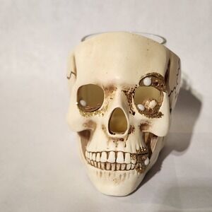 Yankee Candle Dazzled Female Skull Votive Holder